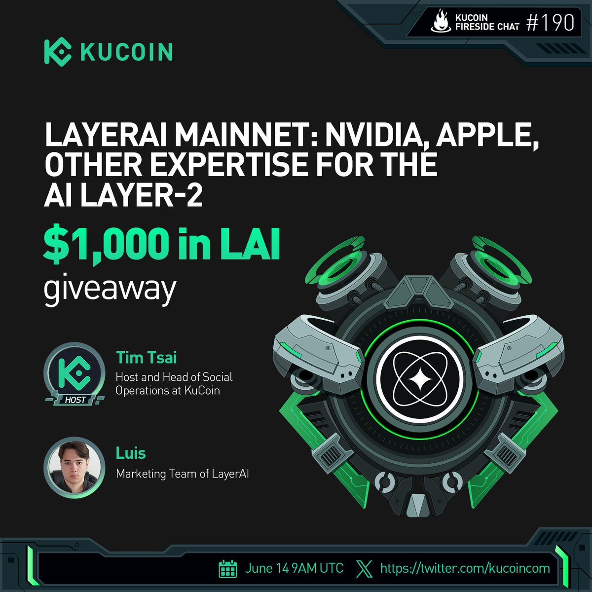 KuCoin tweet media