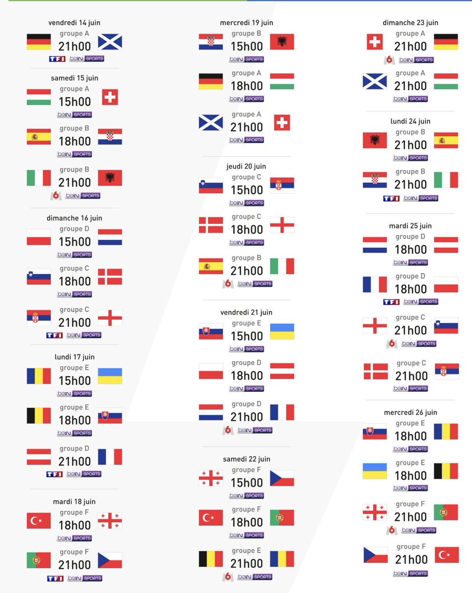 Mass_Lorenzi's tweet photo. Tous les matches de l’Euro qui commence demain seront à suivre en direct sur RTS2 et https://t.co/wIxSOiqvhJ ! https://t.co/DxpmOKBMlS