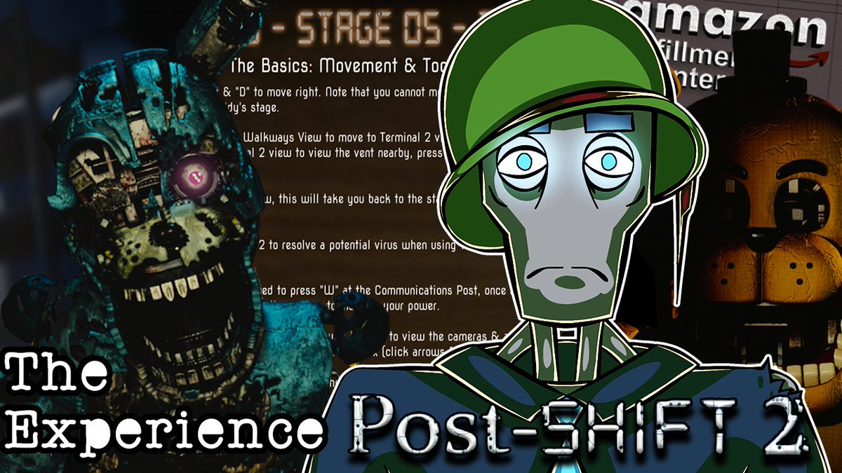 FazbearPodcast's tweet photo. Brand New Video Coming At Ya Tomorrow, Guys and Gals!
#fivenightsatfreddys #FNaF #postshift2 #theexperience https://t.co/c9eBtfk3xg