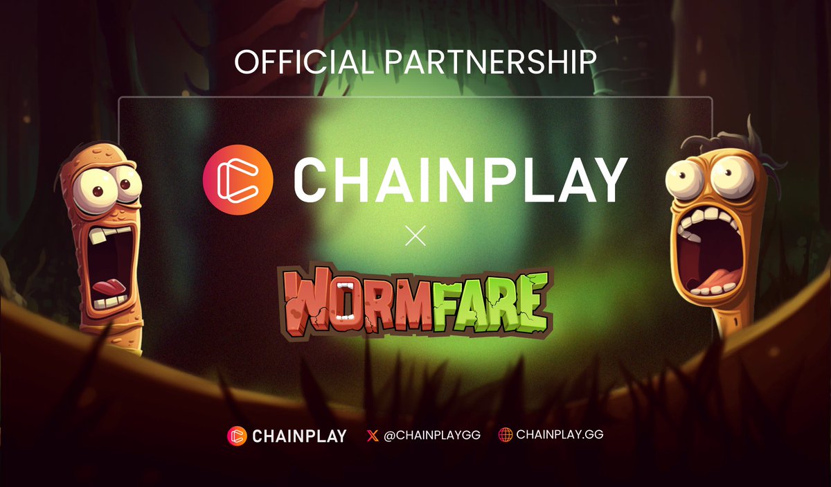 Chainplaygg's tweet image. 🤝 Meet our new partner, @wormfare

🌟 We are thrilled to introduce our partnership with @wormfare  - a groundbreaking ecosystem that leverages the power of play to unite gamers worldwide.

Wormfare highlights: 
💎 1 million+ players, 170K+ wallets connected
💎 $700k raised Crowd…