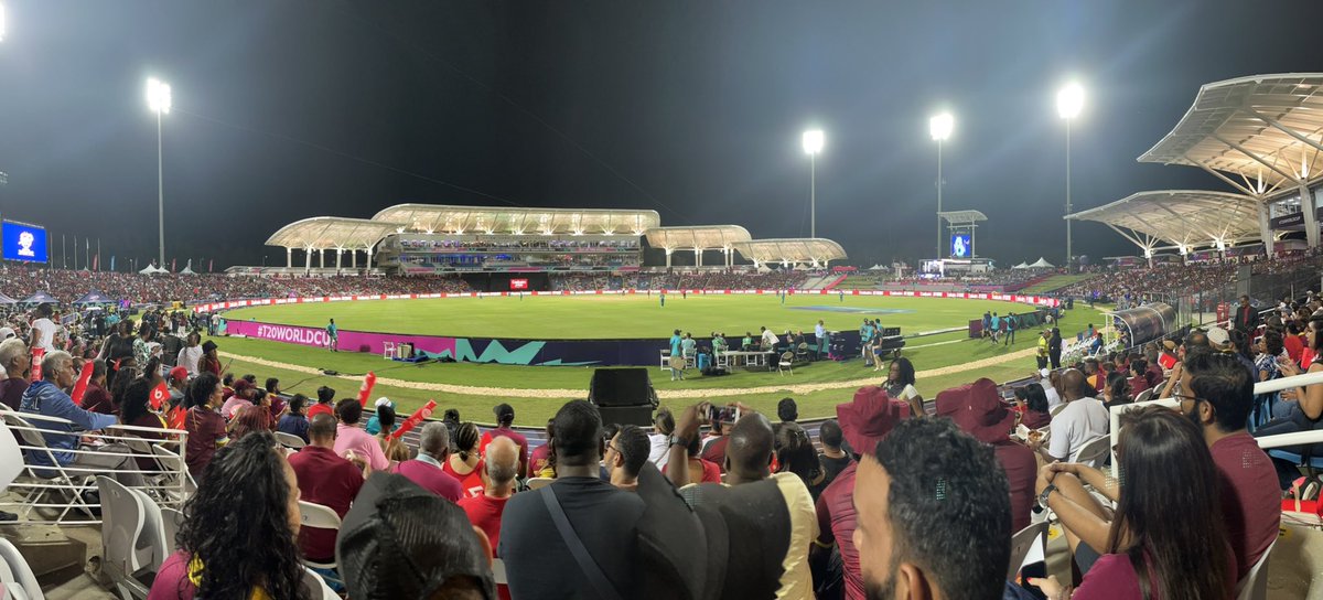 tamaarraa_'s tweet photo. From strangers arguing over WI cricket 10 years ago, to our first match together ๐๐ #WIAllIn https://t.co/LLMICDaKJk