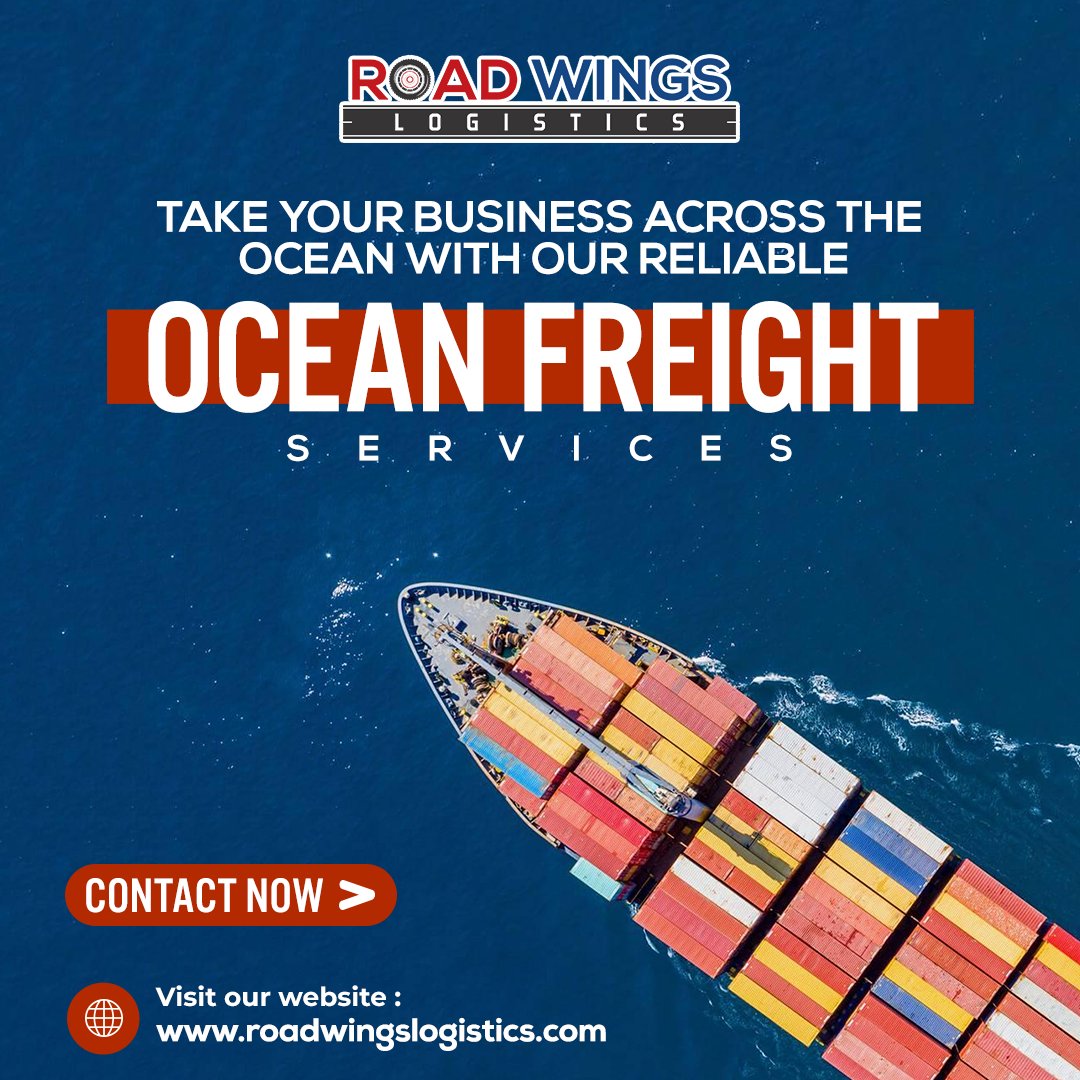 roadwingslogi's tweet photo. Expand your business horizons. 🚚Road Wings Logistics provides trusted ocean freight services to get your cargo where it needs to go.
Contact us for more
📞 +1 833-781-8686
📧 info@roadwingslogistics.com
🌐 https://t.co/MOQqEr2Kj1 https://t.co/0fDYKM83fO