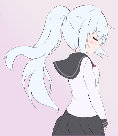 #艦これ ポニテ響ちゃんもいいぞ👍 