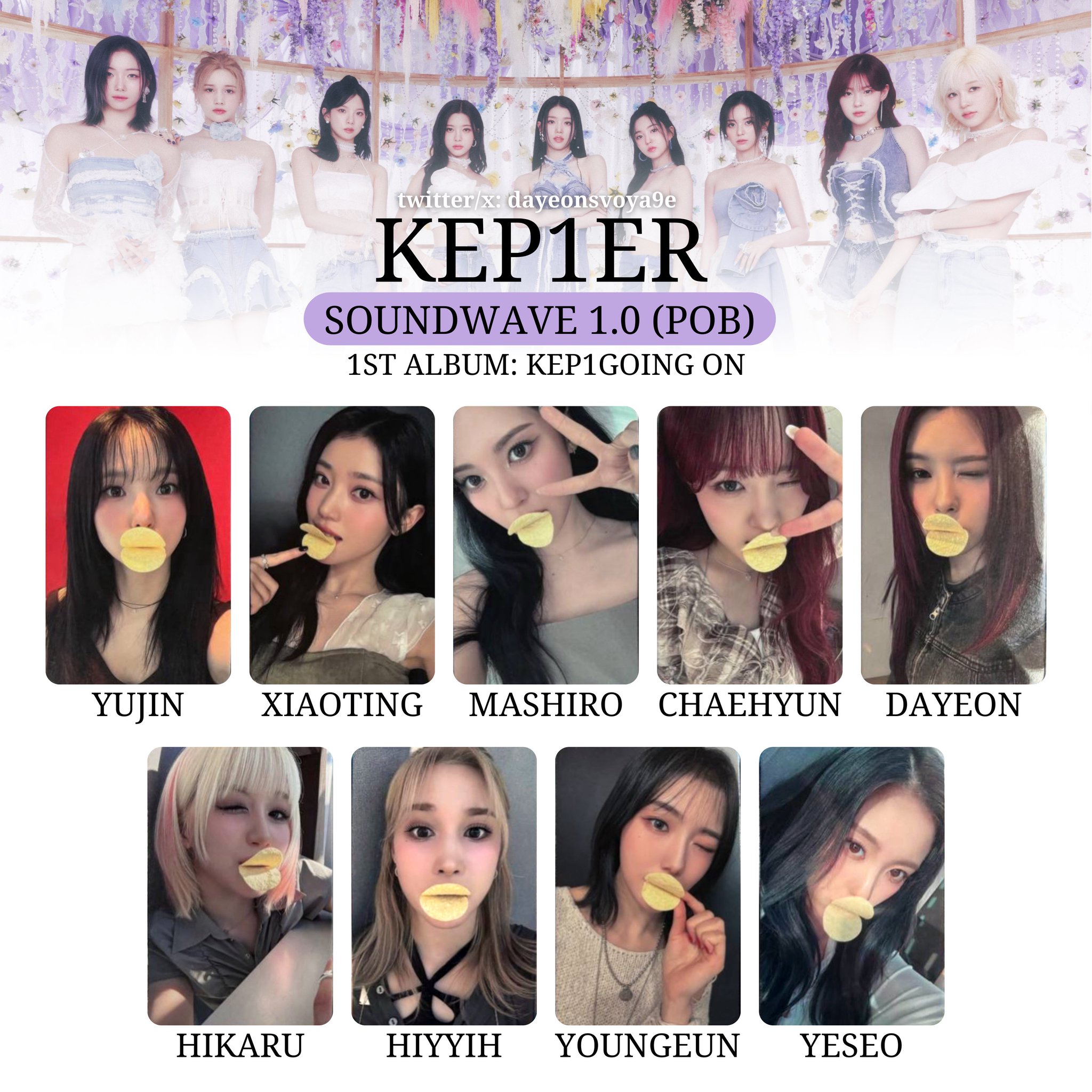 kep1er Kep1going On Soundwave ダヨン&ヒカル4点