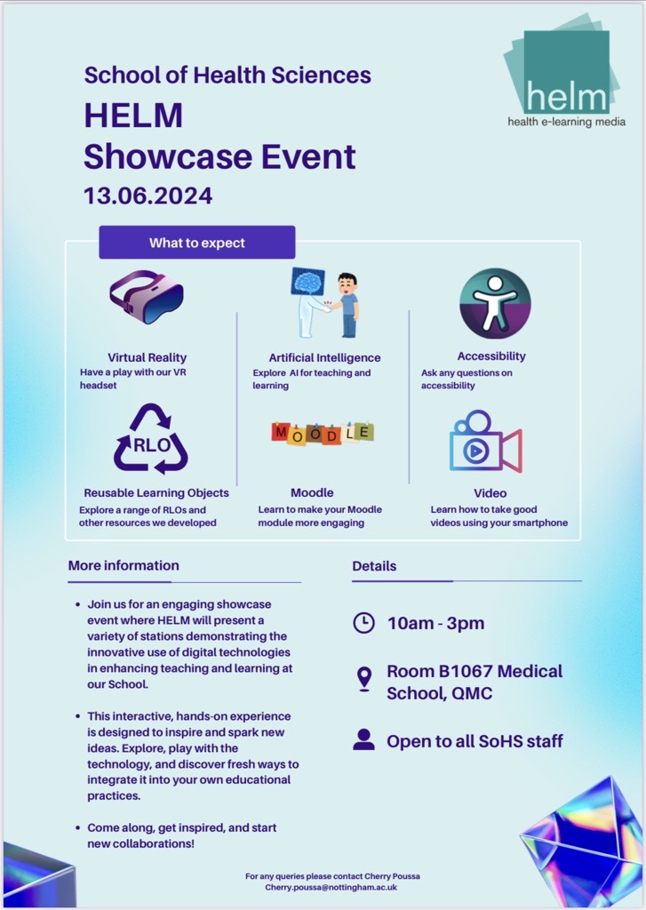 UoN HELM (@uon_helm) on Twitter photo Absolutely amazing team effort in putting on our HELM showcase event today for <a href="/UoN_SHS/">UoN Health Sciences</a> colleagues! We're having a great time inspiring colleagues with our experience in using digital technologies to enhance learning and teaching in the school. And of course we have HELM cakes! Absolutely amazing team effort in putting on our HELM showcase event today for <a href="/UoN_SHS/">UoN Health Sciences</a> colleagues! We're having a great time inspiring colleagues with our experience in using digital technologies to enhance learning and teaching in the school. And of course we have HELM cakes!