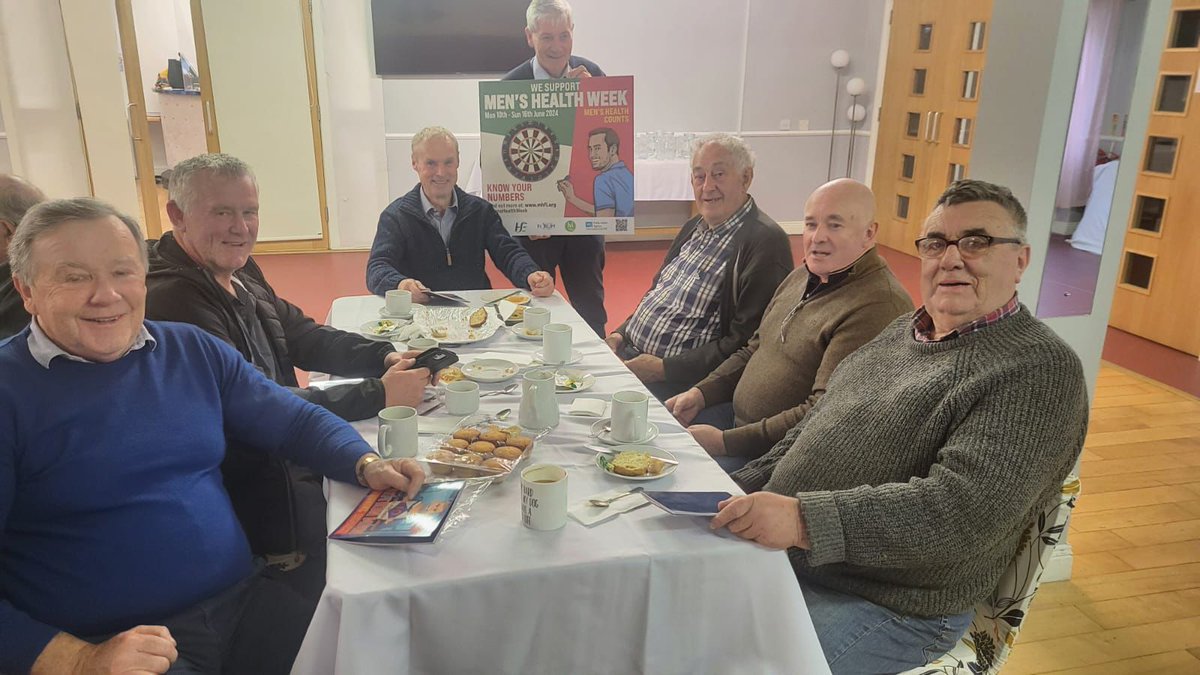 WestBeWell1's tweet photo. 🤩 A night of music & song, cards, woodturning, tea and coffee took place in Teach Greannai, Conboy last night as part of Men’s Health Week.
A hugely enjoyable evening was had by all. 👏
#MensHealthWeek2024
#KnowYourNumbers
#MayoEvents https://t.co/8Dp9ihunxp