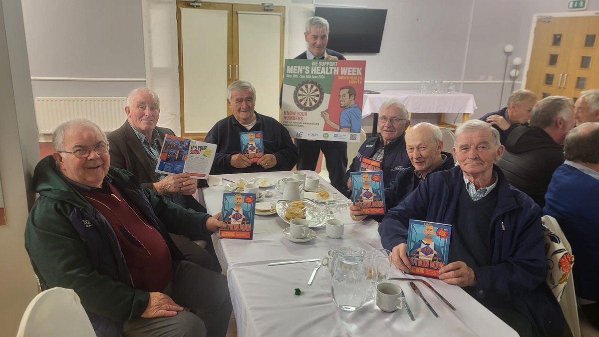 WestBeWell1's tweet photo. 🤩 A night of music & song, cards, woodturning, tea and coffee took place in Teach Greannai, Conboy last night as part of Men’s Health Week.
A hugely enjoyable evening was had by all. 👏
#MensHealthWeek2024
#KnowYourNumbers
#MayoEvents https://t.co/8Dp9ihunxp