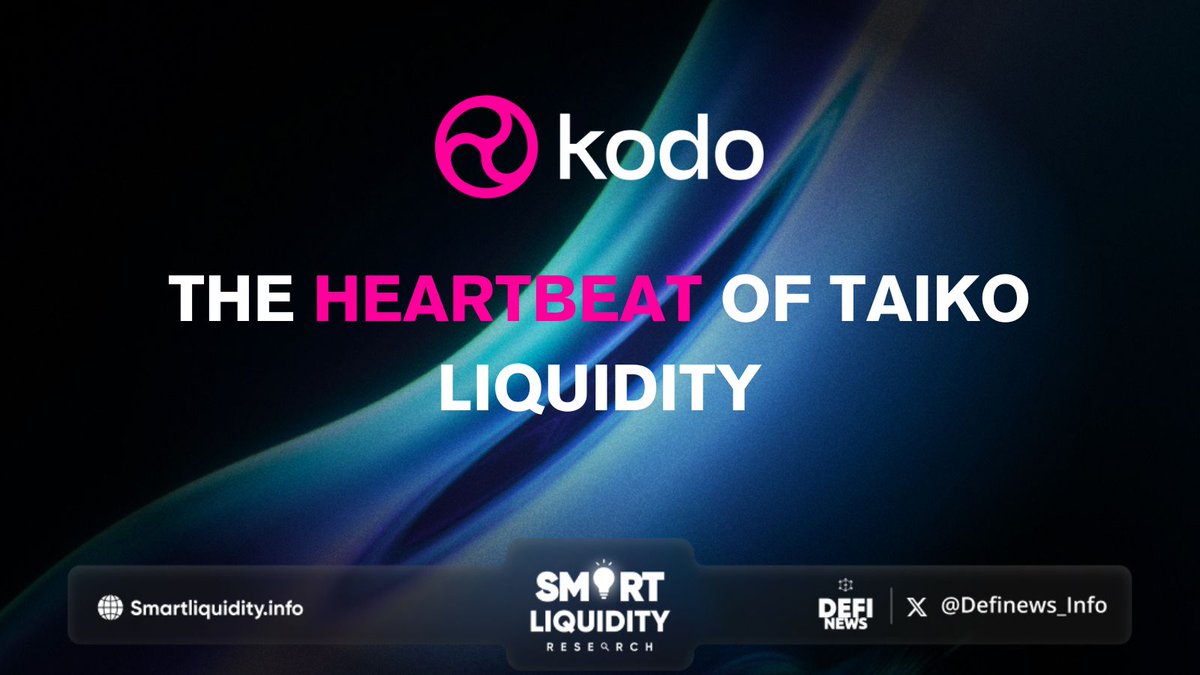 Definews_Info's tweet image. 🌎 @Kodohq is the trailblazer of the next-generation automated market makers

🌎 #Kodo Exchange uses $KODO as a utility token and $veKODO as governance token

🗺Efficient trading across stable and volatile assets
🗺Full rewards for community
🗺Innovative liquidity locking with