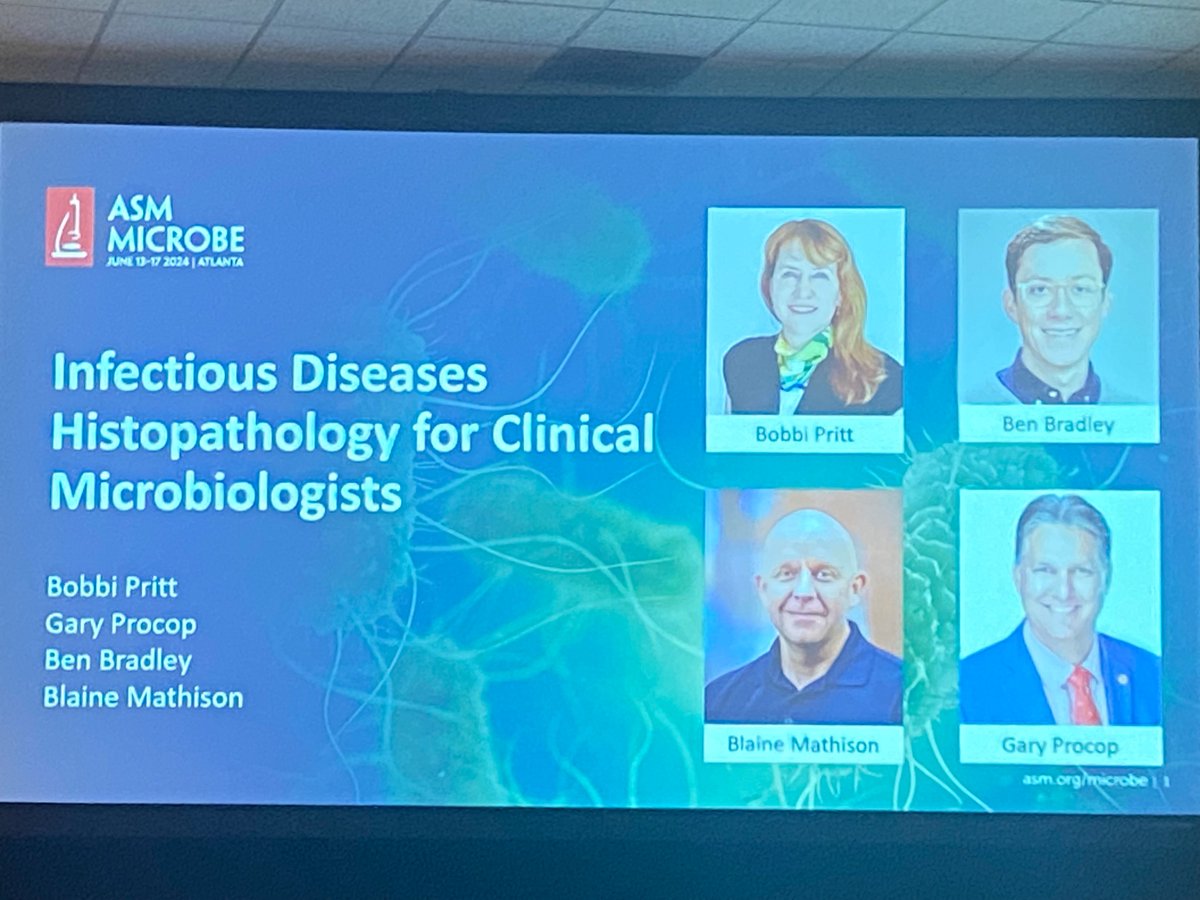 Here we go again #ASMicrobe