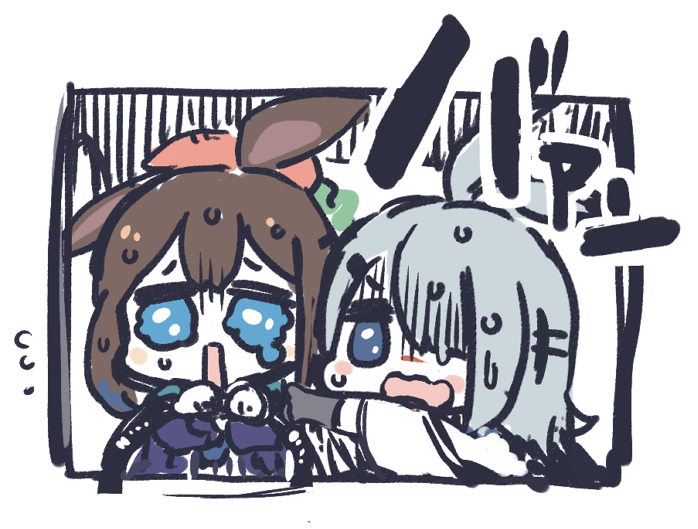 アーミヤ(アークナイツ) ,フロストノヴァ(アークナイツ) 「」|すきのイラスト