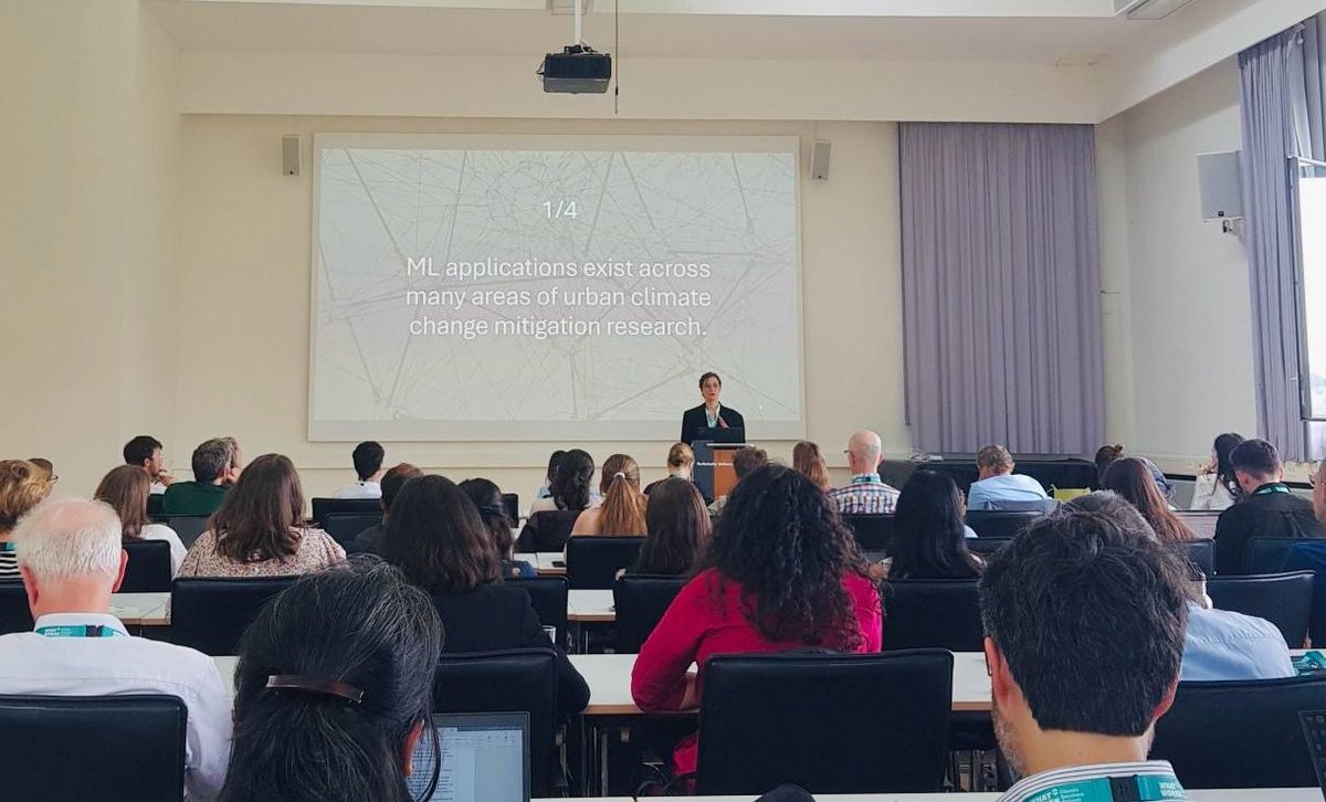 LynnHKaack's tweet photo. It was  a pleasure to attend the @WWCS_summit with my PhD students @S_K_Kaiser and Josefine Hintz! So many contributions from our AI and Climate Technology Policy Group 🙂 @Hertie_PhD @Hertie_Sustain @Hertie_DSLab https://t.co/fdpuqjIGbW