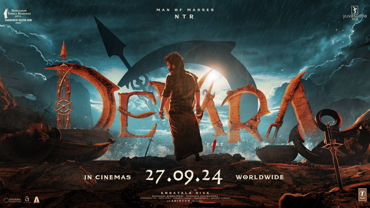 NTRFansATP39's tweet photo. Sending a Warning Notice to all coasts about his early arrival ⚠️⚠️

Man of Masses @Tarak9999's #Devara in cinemas from 𝐒𝐞𝐩𝐭𝐞𝐦𝐛𝐞𝐫 𝟐𝟕𝐭𝐡! 🔥🔥

#DevaraOnSep27th 🌊 https://t.co/COYK0H5wMe