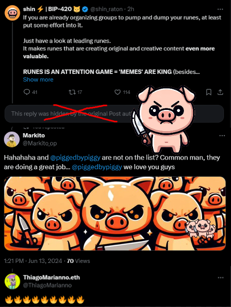 piggedbypiggy's tweet photo. THEY TRY TO CANCLE PIGGY 🐷

BUT THEY CAN'T 🔪🐷🐽 https://t.co/88dswr3Kjh