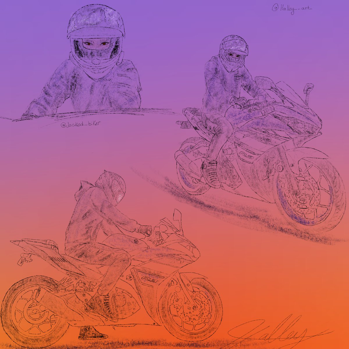 Sorry forgot to post yesterday

Just a quick sketch~

#fanart #moto #motocycle #draw #drawing #drawings #motodrawing #motorcycledrawing #procreate #procreateart #artist #artistsoninstagram #artistsupport #artoftheday #artoftheweek #artoftheday🎨 #art #digitalart #digitalartist
