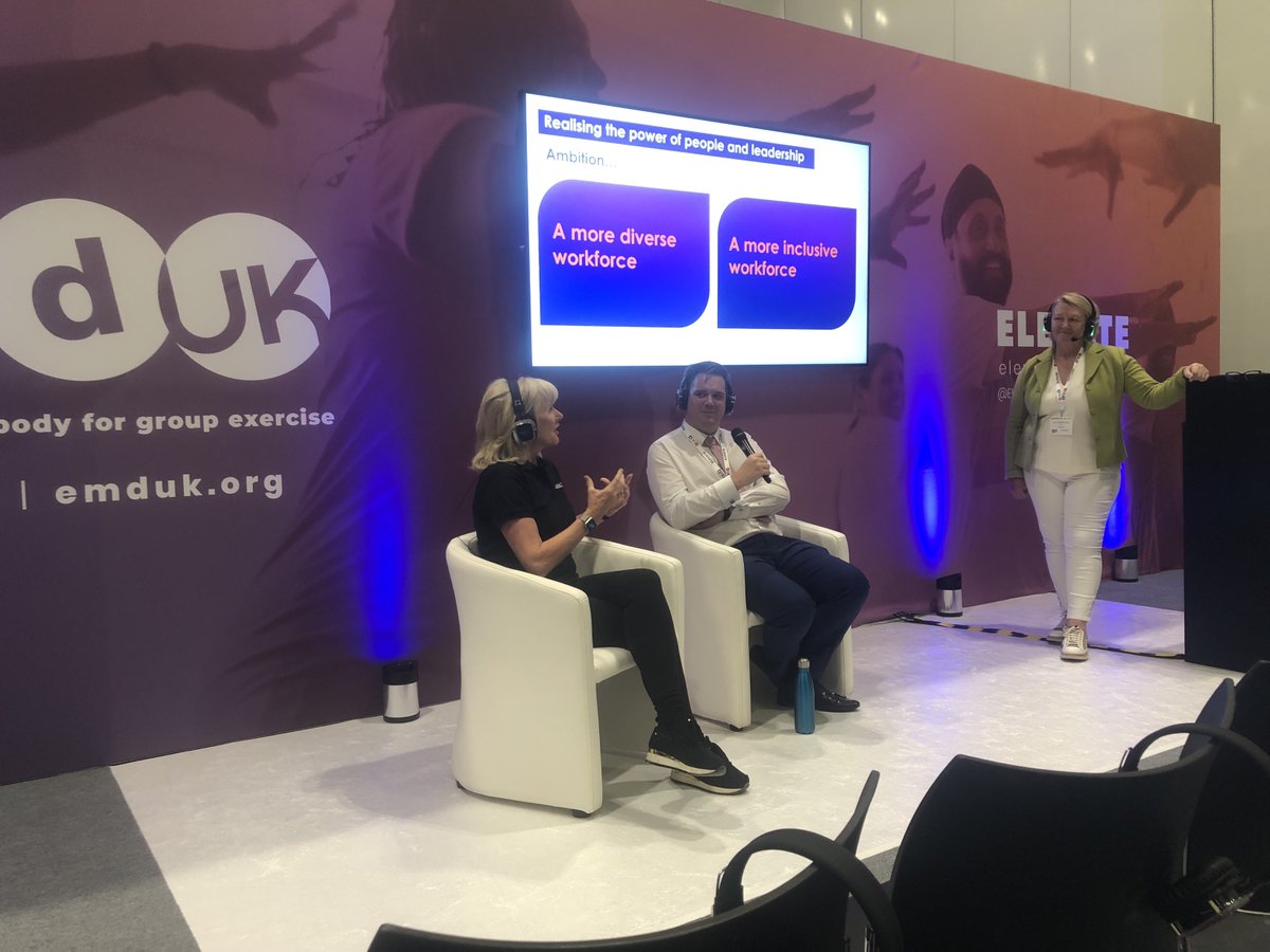 Jenny Patrickson, Active IQ’s Managing Director speaking in the <a href="/EMDForLife/">EMD UK</a> Theatre on "Unlocking Potential: Bridging the Gap in Workforce Proportionality Through the Bridge Qualification" at <a href="/elevatearena/">Elevate</a>