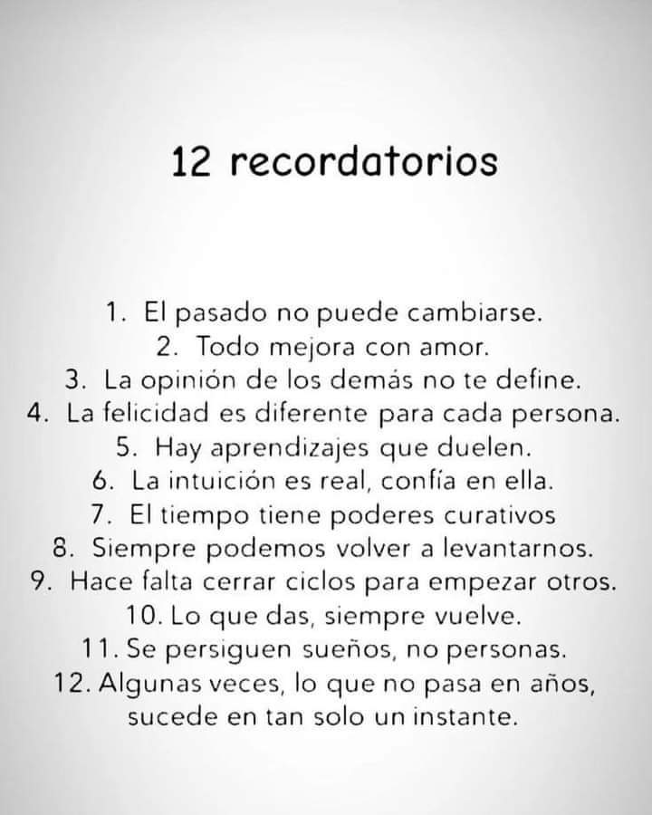 Recordatorios.
