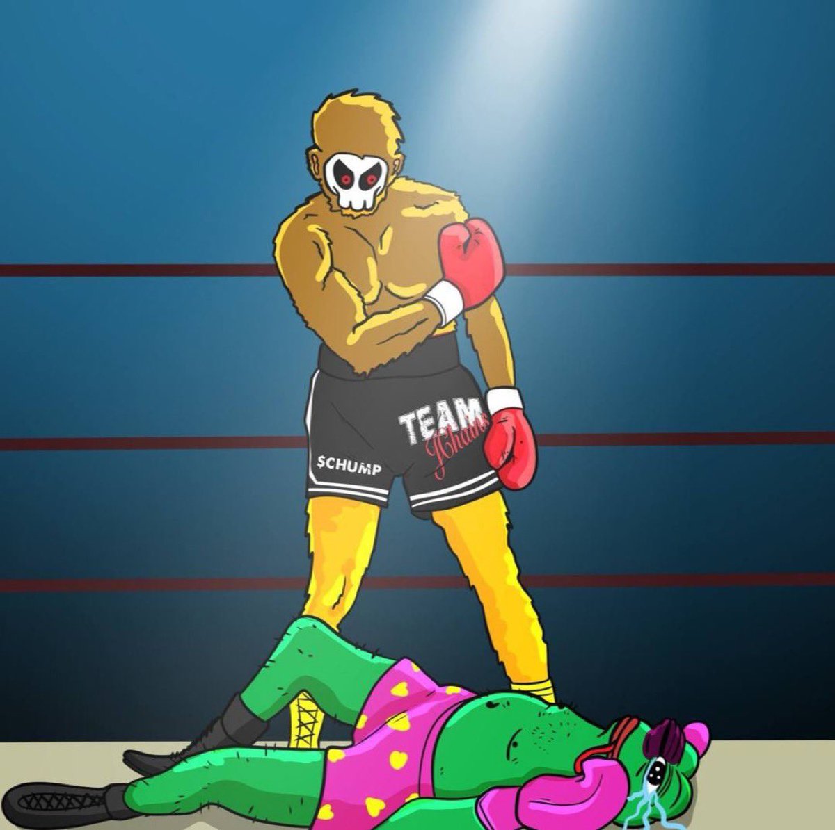 jchains's tweet image. I’m a $CHUMP and you can be one too… 

Ca: HJ8WWpsheTMKwuoFkvEuhAzdqqUTgqdS7JVR37rxgnFS