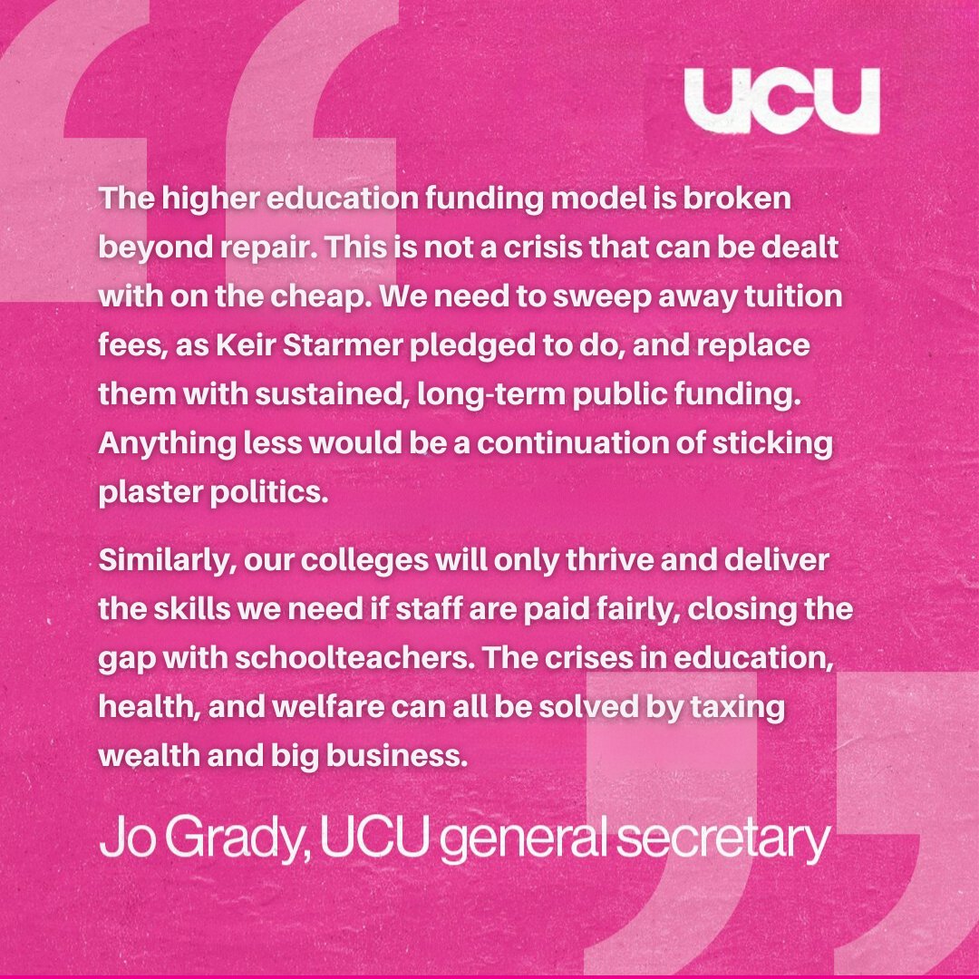 Tuition fees must be scrapped

Here's our response to Labour's manifesto 👇

Read in full 👉 bit.ly/45mEfkc