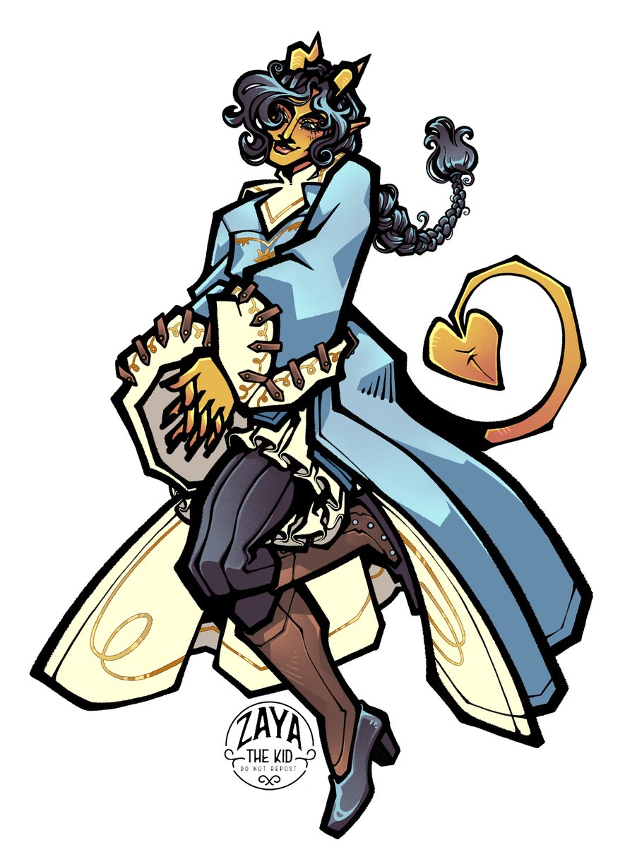 zayathekid's tweet photo. heres a recent #dnd #commission! shes a real cutie #art #tiefling https://t.co/khJd2izCrR