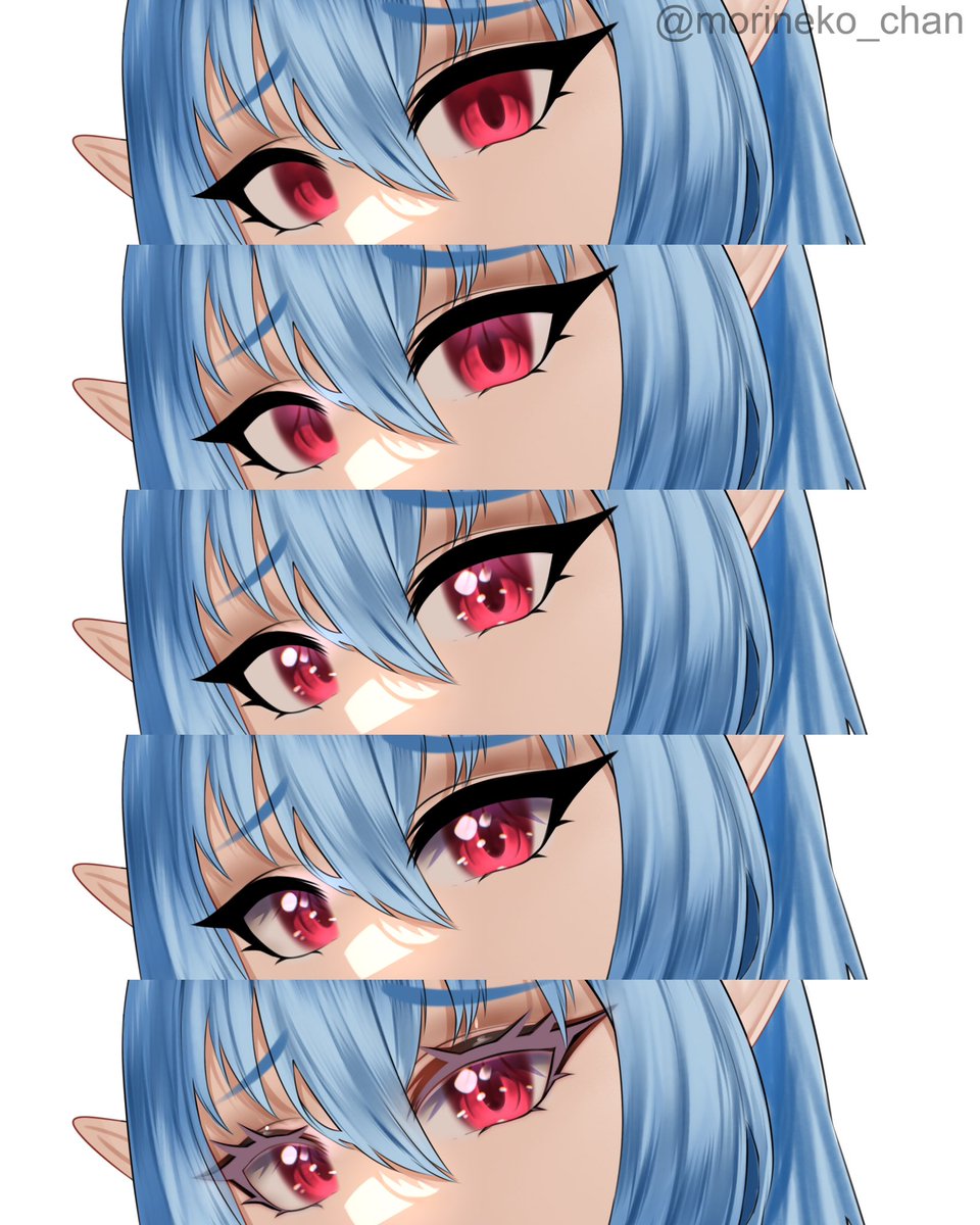 morineko_sfw's tweet photo. I did a little quick tutorial of how I render eyes 

#tutorial #arttutorial #eyestutorial #animetutorial https://t.co/5sdUhwxjaE