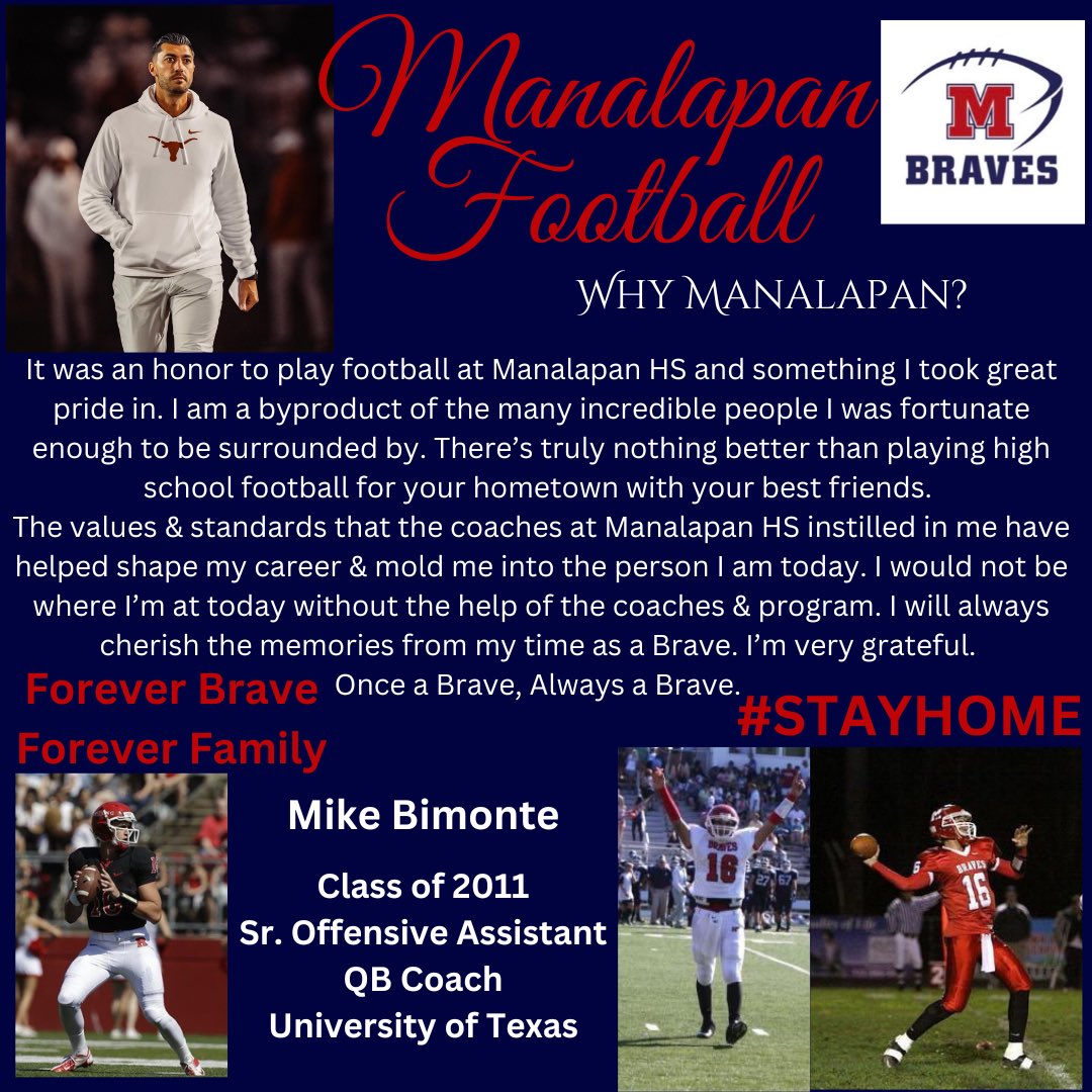 Dominick Lepore (@dominicklepore1) on Twitter photo HERE WE GO!! Week 12 of our fmr Braves Football player profile..from #churchlane to <a href="/RFootball/">Rutgers Football 🪓</a> to <a href="/TexasFootball/">Texas Football</a>..Bimo is our all time leader in yds passing, completions and TD passes..4272 yds passing in his career..#futureHOF #STAYHOME HERE WE GO!! Week 12 of our fmr Braves Football player profile..from #churchlane to <a href="/RFootball/">Rutgers Football 🪓</a> to <a href="/TexasFootball/">Texas Football</a>..Bimo is our all time leader in yds passing, completions and TD passes..4272 yds passing in his career..#futureHOF #STAYHOME