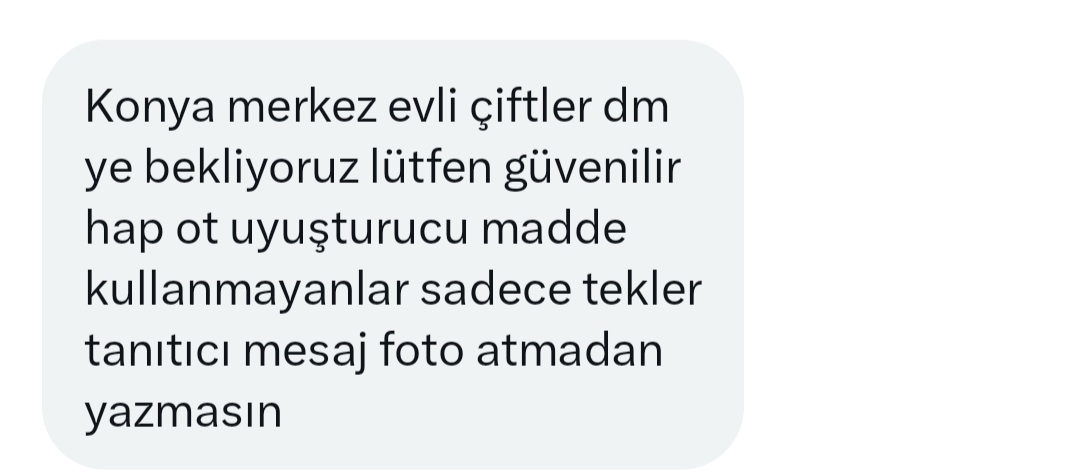 konyasexitiraf's tweet photo. Konya'dan evlicift kendilerine uygun tek arayışındalar yorumlara dönüş yapacaklar
Daha fazla $itiraf $video  ve $resim için RT begeni ve yorum yapmayı unutmayın. Sizde gönderin itiraf ve resimlerinizi yayınlıyalım
#konya #konyaitiraf #konyabayan #konyaswinger #konyacuckold #konyacift #konyaevlicift #itiraf #kobyaseks #konyasex #konyabosna #adana #evlicift #swinger #cuckold #konyasex #konyaseks #çıplak #Çıplak