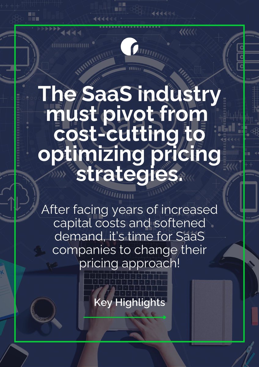 Revenueml's tweet photo. In the wake of increased financial pressures and a shift towards cost discipline, software companies are reevaluating their pricing strategies to navigate the current market volatility. Read the article now: https://t.co/xzAOjSYctg https://t.co/2DK4pJpstu