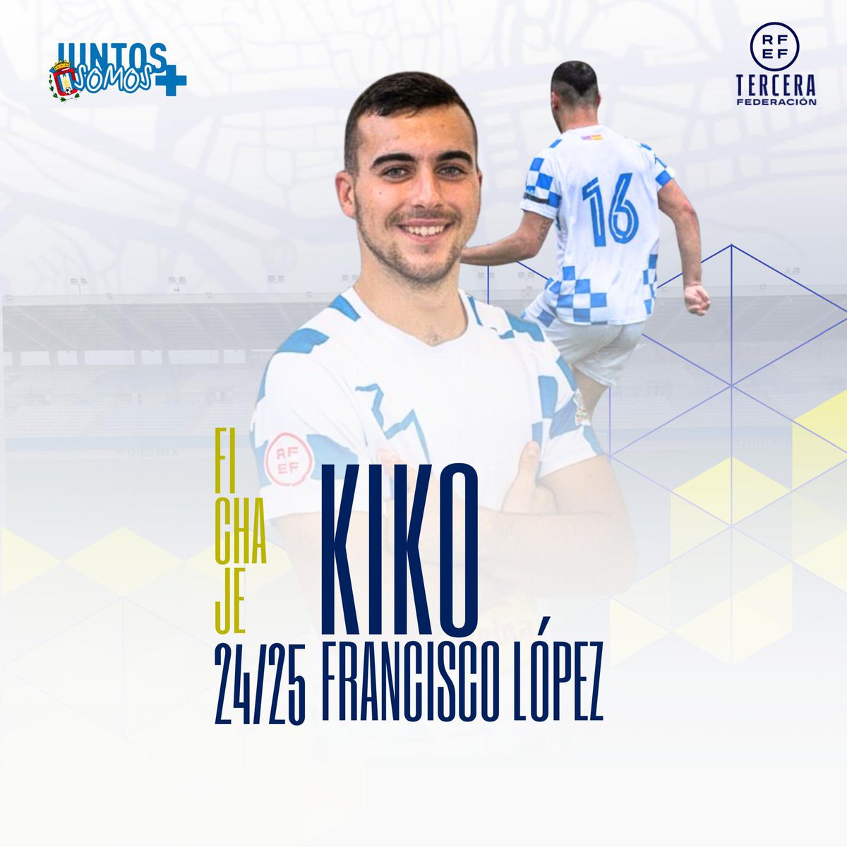 OFICIAL |

✍🏻 El lateral izquierdo Kiko, nuevo jugador del Lorca Deportiva.

lorcadeportiva.es/kiko-nuevo-jug…

#BienvenidoKiko
#JuntosSomosMÁS