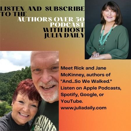 Julia Daily (@jbdailyauthor) on Twitter photo A couple who are truly walking the walk in their ministry. They crossed the entire country on foot! <a href="/rickmckinn3313/">Rick McKinney</a> juliadaily.com
#writers#authors#writingcommunity#yournextread#favoritepodcast#authorsover50#babyboomers#babyboomerauthors#bookclubs A couple who are truly walking the walk in their ministry. They crossed the entire country on foot! <a href="/rickmckinn3313/">Rick McKinney</a> juliadaily.com
#writers#authors#writingcommunity#yournextread#favoritepodcast#authorsover50#babyboomers#babyboomerauthors#bookclubs