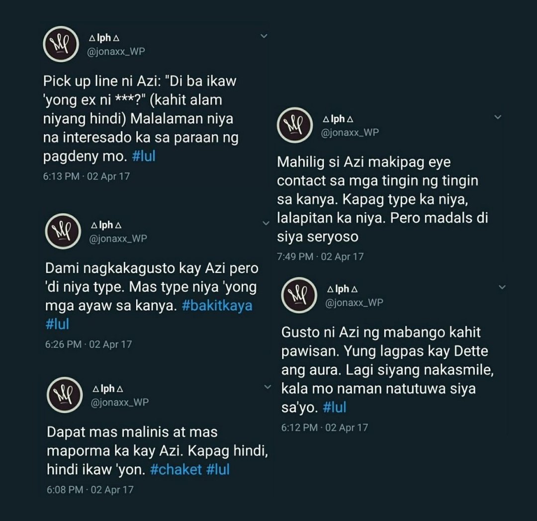 adlerthebully's tweet image. since tgoy's status changed to ongoing, here are ate j's few tweets about azi 'cause we are now getting closer to reading his story 💟