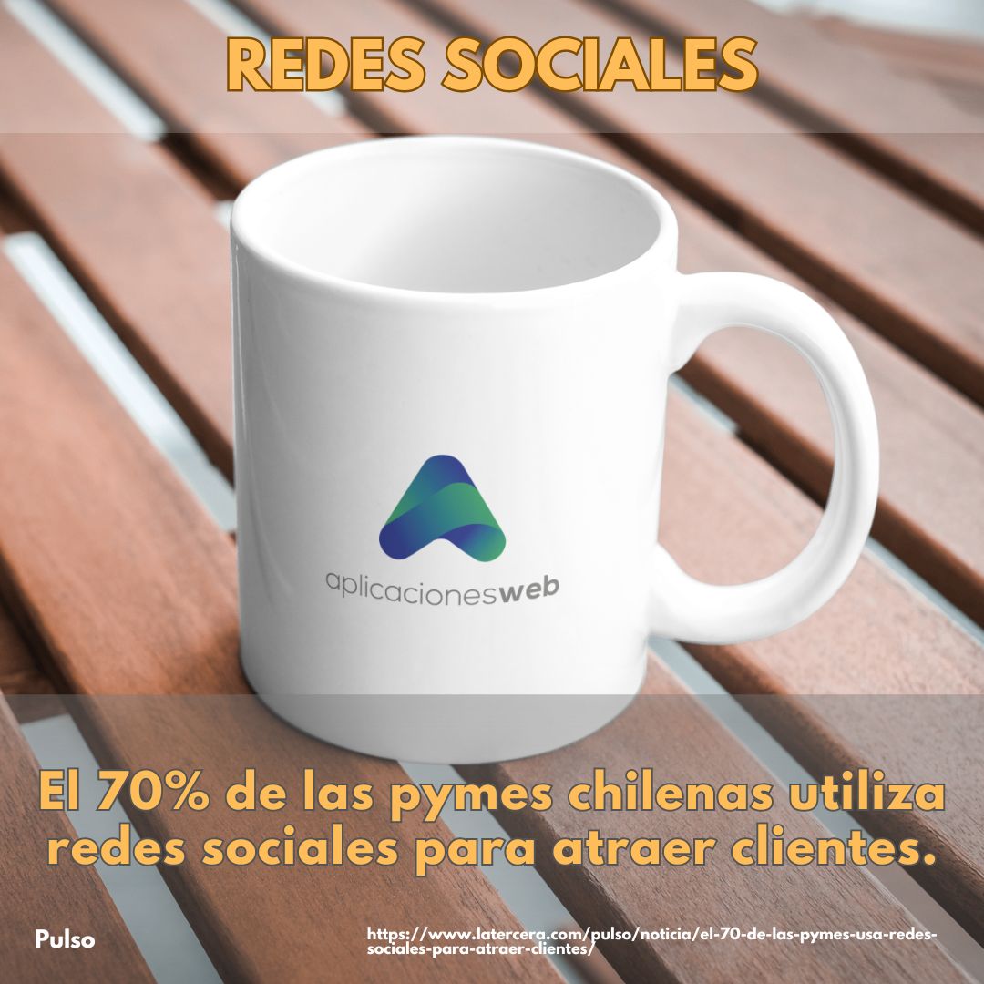 El 70% de las pymes chilenas utiliza redes sociales para atraer clientes #pymes #transformacióndigital #marketingdigital