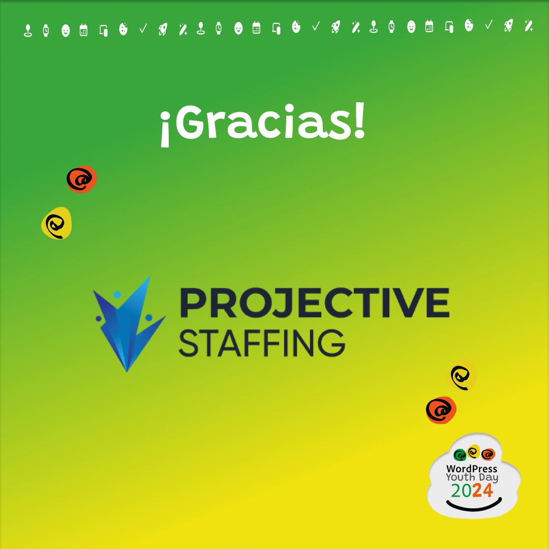 ¡Gracias infinitas Project Staffing por ser nuestro patrocinador Cacao!👏🏼
Su apoyo hace posible este evento y nos impulsa a seguir adelante. ¡Felicitaciones por estar en el Top 5% de profesionales remotos de LATAM! 🌍

#wpyd2024 #wordpresscommunity #ProjectStaffing #wordpress