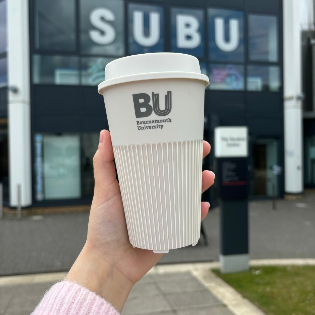 Next week, BU will be doing a ‘No Disposable Coffee Cups Week’ across both Talbot and Lansdowne campuses.

You won't be able to use disposable cups so make sure to either:

♻️ Bring your own reusable cup
☕️ Drink in our outlets using crockery
💚 Join the returnable cup scheme