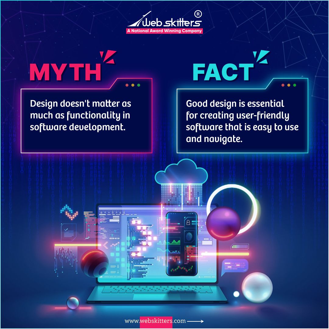 WebSkitters's tweet image. Don&apos;t confuse simplicity with lack of design. Simple, intuitive design is the hallmark of great software. 

#UXDesign #SoftwareDevelopmentTips #MythDebunked #Webskitters