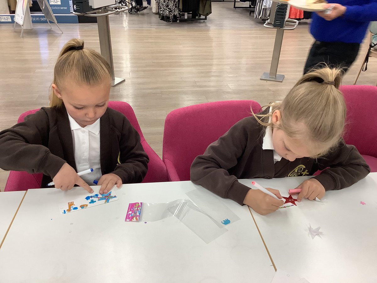 StClaresCP's tweet photo. Australia had a fantastic morning at the Young Readers Programme! We selected a new book to take home, made bookmarks and lush bath bombs before enjoying a special storyteller session! #YoungReadersProgramme @Literacy_Trust https://t.co/GKe84Ts42g