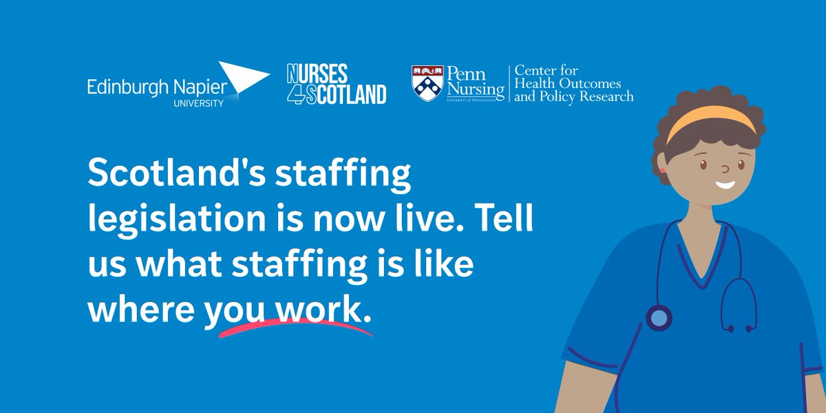 QNI_Scotland's tweet photo. Safe Nurse Staffing for Scotland: research

If you're a nurse or nursing support staff, practicing in Scotland, complete this survey, aiming to establish a baseline for the impact of The Health and Care (Staffing) (Scotland) Act 2019

Click here to access:
https://t.co/W9rJnWZjnD https://t.co/8qsvjMvSmD