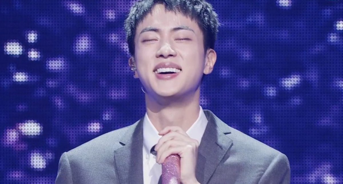 DROP A "WE ARE PROUD OF YOU JIN" IF YOU SAW THE JIN LIVE TODAY 💜