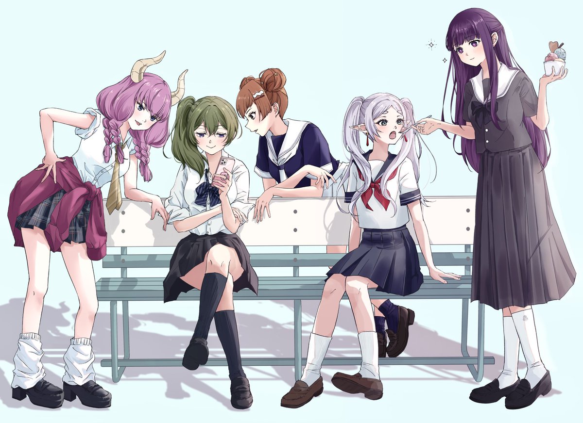 Omichi_1219's tweet photo. ワラワラ🩷💚🤎🤍💜

あと少し…
#フリーレン #葬送のフリーレン #frieren https://t.co/eK3hu2ICPF