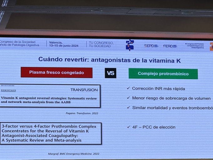 sepdigestiva's tweet photo. La hemorragia digestiva en pacientes anticoagulados es una patología de creciente incidencia. Repasamos las recomendaciones relativas a cuando interrumpir, cuando revertir y cuando reiniciar en base a la última evidencia disponible. 

🗣 Dr. Enrique Rodríguez de Santiago @Enrique3329836 @DigestivoHRyC

#CongresoSEPD2024