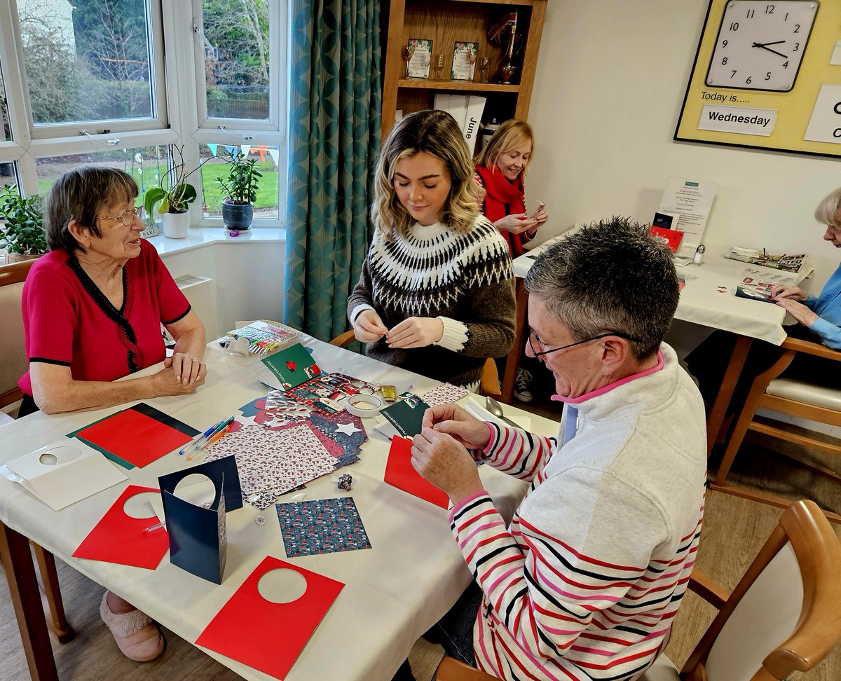 AKW_One's tweet photo. This #LonelinessWeek, we're remembering last Xmas when AKW colleagues visited a @HelloSanctuary care home in Worcester to build gingerbread houses and make greeting cards with residents, who are often vulnerable to loneliness. https://t.co/xreK9f1cZW
