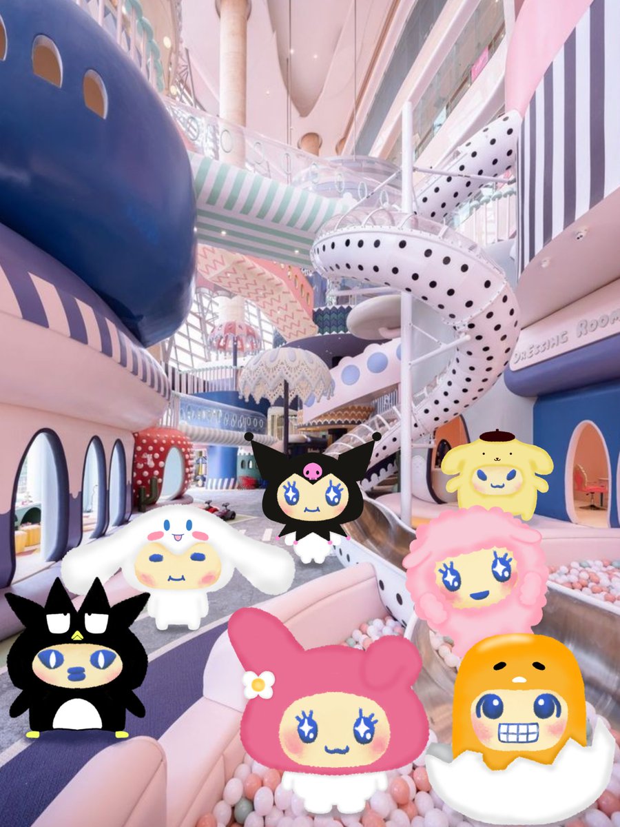 avilyra's tweet photo. #PETTOGRAM
Miku, Hana, Miyu, Sonny, Fitri, Kim and Chippo as sanrio characters. https://t.co/HiHij399bz