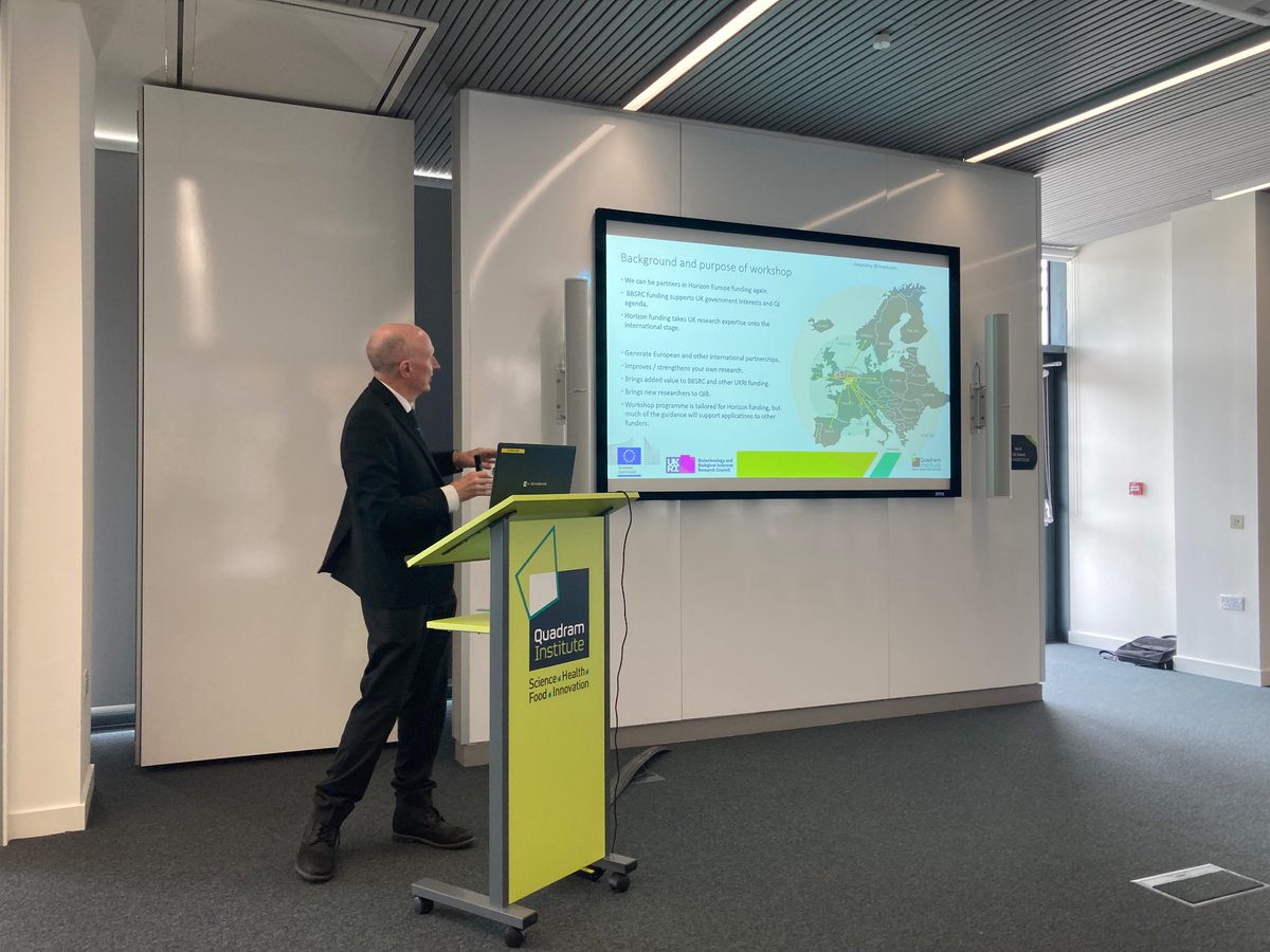 andrea telatin (@telatin) on Twitter photo A brilliant workshop on Horizon Europe just started at <a href="/TheQuadram/">Quadram Institute</a> — director Ian Charles kicking off
#QIBhorizon24
1/2 A brilliant workshop on Horizon Europe just started at <a href="/TheQuadram/">Quadram Institute</a> — director Ian Charles kicking off
#QIBhorizon24
1/2