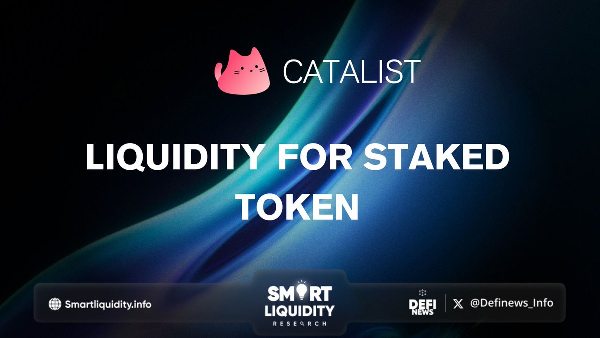 Definews_Info's tweet photo. 🧭 @CatalistFinance is the leading liquid staking solution - providing a simple way to get rewards on your digital tokens
🧭#Catalist is the 1st liquid staking protocol on the #Endurance mainnet
💥Developed based on the #Lido code
💥Stake $ACE and receive bonded $ACE $bACE
💥 $wbACE is required if you want to use $bACE tokens in a liquidated form
🔽 VISIT
https://t.co/yl7ElBzUZh
#Definews