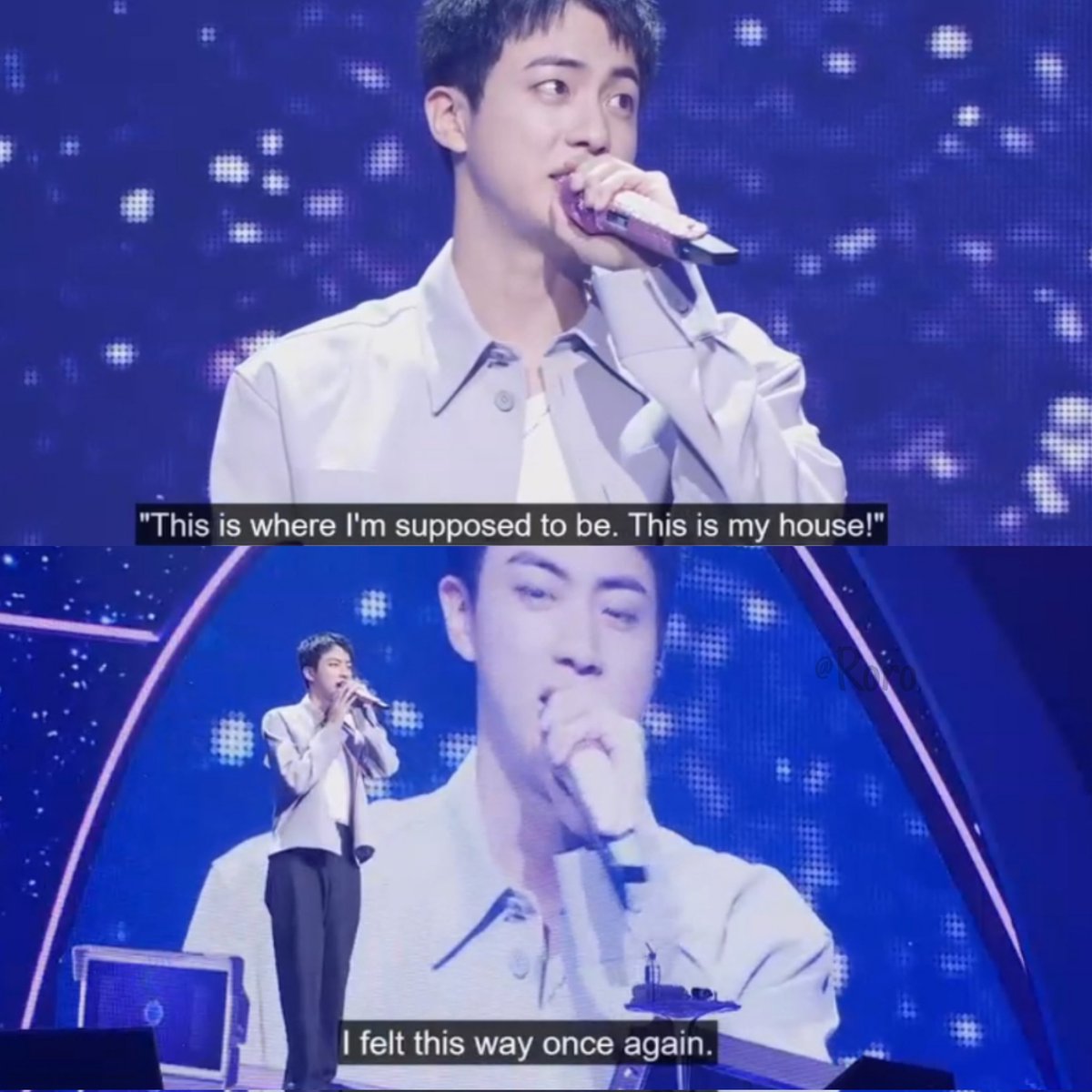 dorkysugar_'s tweet photo. Home Forever
♡
#Seokjin #bts11thanniversary #btsconcert https://t.co/2F7Wi652Tx