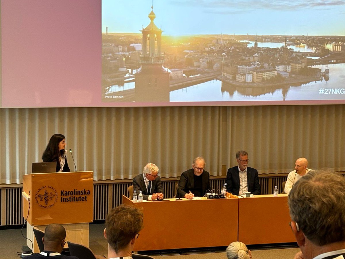 Mariam Kirvalidze (@mariamkirva) on Twitter photo Had a wonderful opportunity to discuss issues of funding in ageing research with representatives of major national/Nordic and private agencies, <a href="/Vetenskapsradet/">Vetenskapsrådet</a>,
<a href="/forteforskning/">Forte</a>, NordForsk and Fondazione Ferrero.
#27NKG <a href="/karolinskainst/">Karolinska Institutet</a> Had a wonderful opportunity to discuss issues of funding in ageing research with representatives of major national/Nordic and private agencies, <a href="/Vetenskapsradet/">Vetenskapsrådet</a>,
<a href="/forteforskning/">Forte</a>, NordForsk and Fondazione Ferrero.
#27NKG <a href="/karolinskainst/">Karolinska Institutet</a>