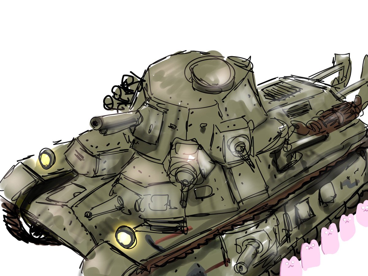 戦車　陶器　デフォルメ YAMAG@WF3-37-12 on X: 