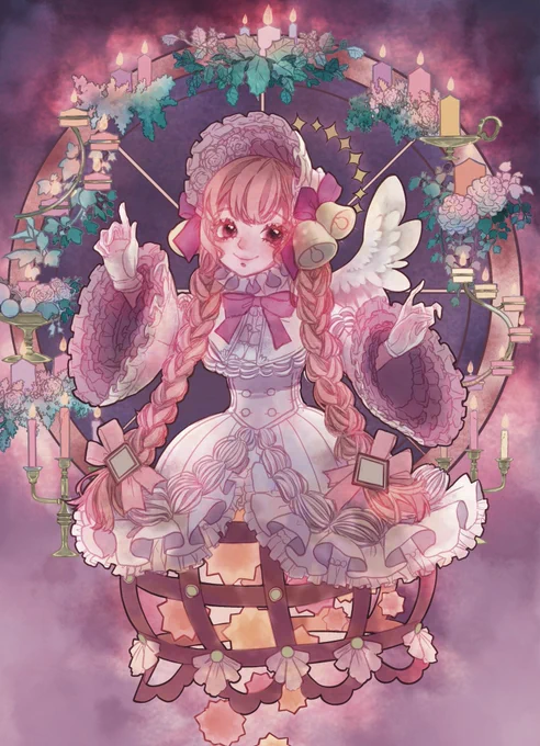 今夜もそろそろ寝ます〜おやすみなさい今夜は2年くらい前の過去作を#おやすみ #イラスト #デジタルイラスト #一次創作 