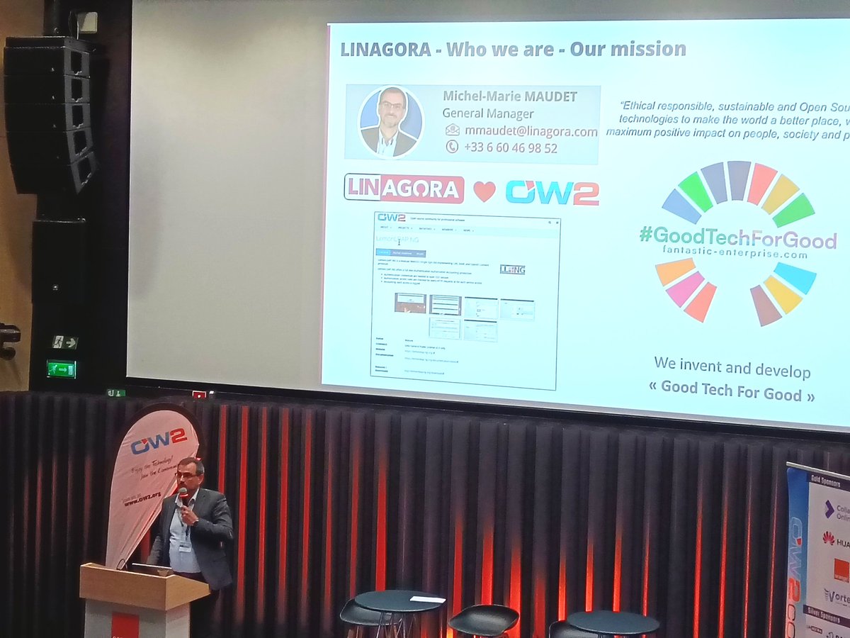 linagora's tweet photo. Retour en 📸 sur #OW2con @ow2
Réunir les communautés #opensource autour d'un super line up d'intervenants !
La force d'un collectif, humain, ouvert et toujours très Tech !
BRAVO et MERCI à l'équipe d'organisation 🙏
#TechEvent #ai #oss https://t.co/gQAq2uaNcP