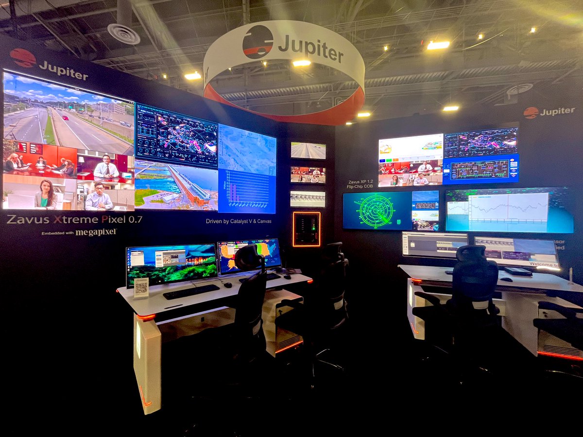 alyssa_borelli's tweet photo. Replicating a command and control environment, you can’t miss Jupiter’s Zavus Xtreme Pixel 0.7 at booth W1016! Also, check out their solutions for corporate communications and huddle spaces. #avtweeps https://t.co/v410qllm5J