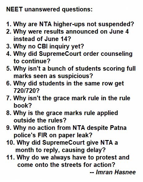Imran Hasnee (@imranhasnee) on Twitter photo #neet #neetfraud #supremecourt #NTA <a href="/SupremeCourtIND/">Supreme Court India</a> <a href="/NTA_Exams/">National Testing Agency</a> <a href="/PMOIndia/">PMO India</a> <a href="/NTA_NEET_JEE/">NTA - JEE, NEET, UGC NET, CBSE, UPSC updates</a> #neet #neetfraud #supremecourt #NTA <a href="/SupremeCourtIND/">Supreme Court India</a> <a href="/NTA_Exams/">National Testing Agency</a> <a href="/PMOIndia/">PMO India</a> <a href="/NTA_NEET_JEE/">NTA - JEE, NEET, UGC NET, CBSE, UPSC updates</a>